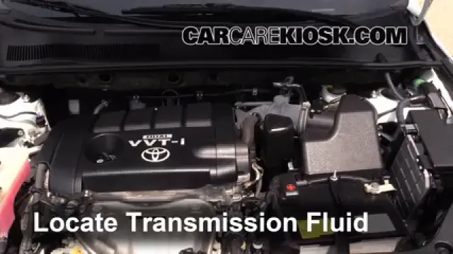 2011 Toyota RAV4 Sport 2.5L 4 Cyl. Liquide de transmission Vérifier le niveau de liquide